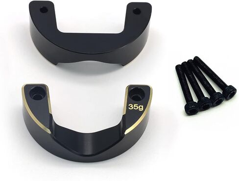 تغطي بوابة النحاس النحاسية الأوزان لـ CAPRA UTB/SCX10 III (الأسود الموازن الخارجي) in Kuwait