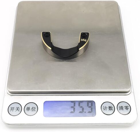 تغطي بوابة النحاس النحاسية الأوزان لـ CAPRA UTB/SCX10 III (الأسود الموازن الخارجي) in Kuwait