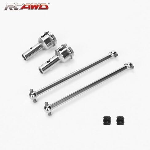 RCAWD Dogbone 91mm & Wheel Axle Rear for ARRMA 6S 1/7 Infraction Felony & Limitless Roller, 1/8 Typhon 6S &Roller Upgrades Parts, Drive Shaft Hop Ups for#ARAC4031,#AR310456, #ARAC9411#AR310431 Silver in Saudi Arabia