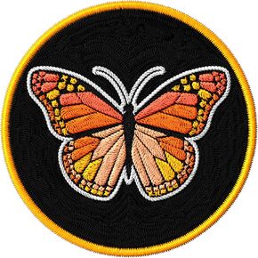 Butterfly Patch Embroidered Iron on Patches for Clothes Backpacks Bags Jeans Jackets Size 3" ID45095