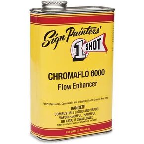 1-Shot Pinstriping Paint Standard Flow Enhancer Quart