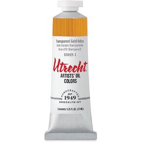 Utrecht Artists' Oil Paint - Transparent Gold Ochre, 37 ml tube
