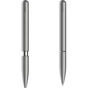 200035 Ballpoint Pen - Patented Sliding Cap with Magnetic Mechanism - Titanium DLC