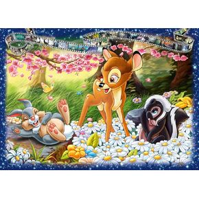 Ravensburger Disney Collector's Edition Bambi 1000 Piece Jigsaw Puzzle for Adults - 12000313 - Handcrafted Tooling, Made in Germany, Every Piece Fits Together Perfectly