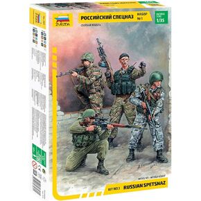 Zvezda Russian Special Forces 1:35 - Model Kit Z3561
