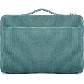 Kinmac Corduroy 360° Protective Water Resistant Laptop Case Bag Sleeve Compatible with LG Gram 16 inch and 15.6 inch-16 inch Laptop (Yellow)