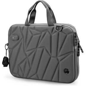 Swissdigital Design VACALLO 14-16 inch Laptop Sleeves for men and women,Water-Resistant Carrying Case Light Gray(SD8533-04)