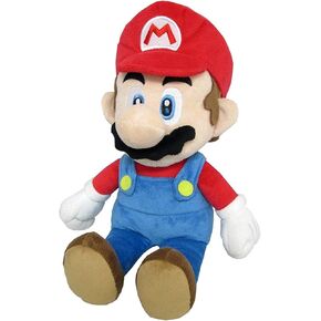 "Little Buddy 1583 Super Mario All Star Collection - 1583 - Mario Medium Stuffed Plush, 14""", multi-colored