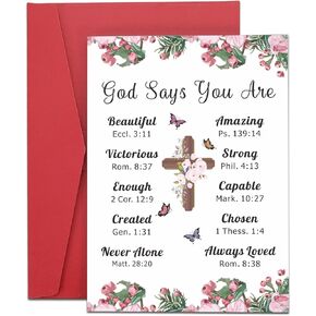 Raddimelo Confirmation Sponsor Cards for Men Women, Thank You Card for Confirmation Sponsor, Sponsor Appreciation Gifts for Godfather Godmother, Catholic Christian Gifts for Her Him, Religious Cards