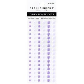 Spellbinders Enamel Dots, one, Red