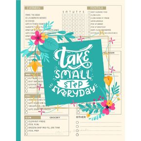 cleaning schedule: daily weekly and monthly cleaning schedule checklist planner