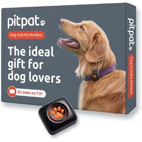 Dog Activity And Fitness Monitor (No GPS) - No Recharging or Subscription Required - Suitable for All Dogs And Fits All Collars - Smart Activity Tracker - 100% Waterproof Dog Fitness Tracker