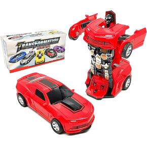 3-6 Year Old Boys Toddler Toy Car, Transforming Toys Cars, Inertia Driven Truck Toy for 3 Year Old Boy Girl, Aged 3 Year Old Gifts for Kids Christmas.