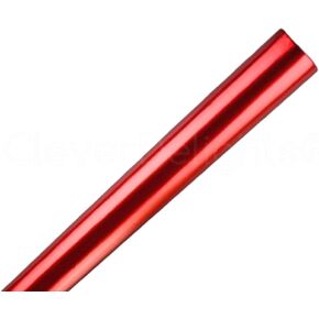 CleverDelights Metallic Red Wrapping Paper - 30 Inch x 25 Feet Jumbo Roll - Shiny Gift Wrap Paper - Christmas Holiday Presents