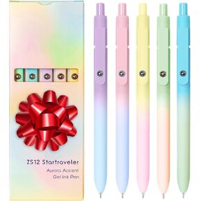 Easter Basket Stuffers for Teens, Nurse Gifts, Cool Stuff Aesthetic Pens Office College School Supplies, Teen Girl Gifts Trendy Stuff, Black Ink Cute Pens, Preppy Essentials, Valentines Party Supplies