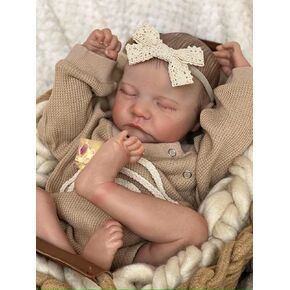Anano Realistic Reborn Baby Toddler Boy 19 Inch Weighted Real Reborn Babies That Look Real and Feel Real Life Like Baby Dolls Newborn Reborn Silicone Baby Doll Girl