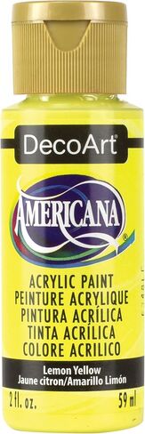 Decoart Americana Acrylic Paint ، 2 أوقية ، أصفر الليمون in Kuwait