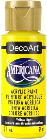 Decoart Americana Acrylic Paint ، 2 أوقية ، أصفر الليمون in Kuwait