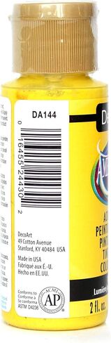 Decoart Americana Acrylic Paint ، 2 أوقية ، أصفر الليمون in Kuwait