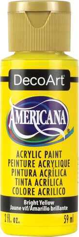 Decoart Americana Acrylic Paint ، 2 أوقية ، أصفر الليمون in Kuwait