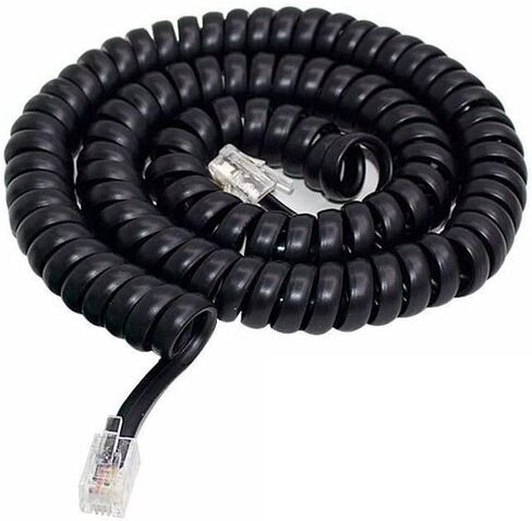InstallerParts (10 Pack RJ11 Modular Telephone Cord Extension- Straight Wiring, Silver (7FT) in Saudi Arabia
