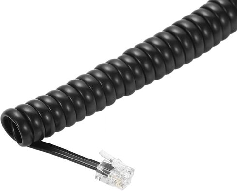 InstallerParts (10 Pack RJ11 Modular Telephone Cord Extension- Straight Wiring, Silver (7FT) in Saudi Arabia