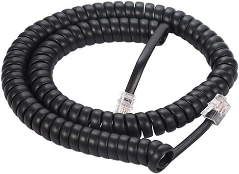 InstallerParts (10 Pack RJ11 Modular Telephone Cord Extension- Straight Wiring, Silver (7FT) in Saudi Arabia