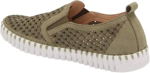 ILSE JACOBSEN HORNBAEK Women's Tulip140WOM Flat | Slip-On | Low Top (Latte, 7) in Kuwait