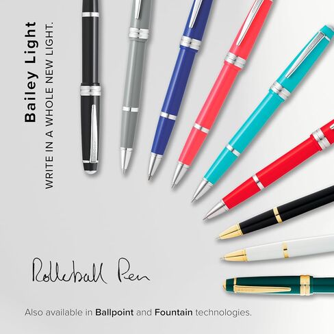 Cross Bailey Light Polished White Resin and Gold Tone Rollerball Pen in Saudi Arabia