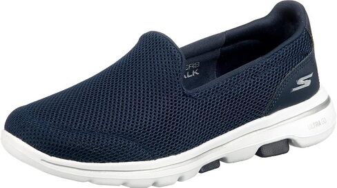 حذاء رياضي نسائي من Skechers Go Walk 5، رمادي - 8 M US in Saudi Arabia