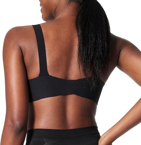 SPANX Bra-Llelujah حمالة صدر تغطية كاملة مبطنة بشكل خفيف - حمالة صدر مريحة لتغطية كاملة - حمالة صدر تي شيرت للاستخدام اليومي - إغلاق أمامي - ظهر جورب - أشرطة تمدد ذكية - ضباب نيلي - 38C in Kuwait