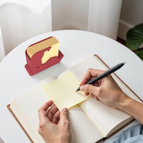Li & Zhao Bear Sticky Note Holder - Post post post it note dispenser memo dispenser pen sticky note suffenser post it note stelder notepad holder for deskn School Office ( in Kuwait