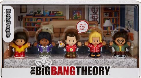 ​Little People Collector The Big Bang Theory TV Show Special Edition Set for Adults & Fans, 5 Figures in a Display Box in Saudi Arabia
