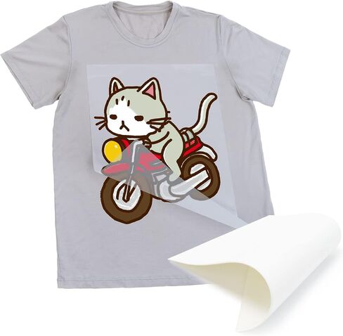 Premium DTF Transfer Film 13"x19" - A3 plus Hot/Cold Peel 20 Sheets Matte Clear PreTreat PET Heat Transfer Paper for DIY Direct Print on All Fabric and Colors T-Shirts Textile in Kuwait