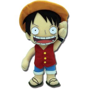 Great Eastern GE-8986 One Piece 10" SD Luffy Plush for 15 years and over