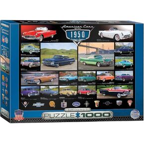 EuroGraphics 1950's Cruisin' Classics Jigsaw Puzzle (1000-Piece)