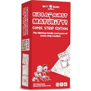 Kids Against Maturity: The Original Card Game for Kids and Families, Super Fun Hilarious for Family Party Game Night (Comic Edition)
