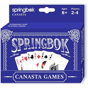 Springbok Canasta Standard Index Deck of Playing Cards