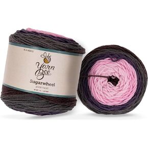 Yarn Bee 4 - Medium Yarn for Crocheting & Knitting – Soft Yarn Skein – 355 Yards of Acrylic Yarn for Crocheting Blankets, Hats, & More – Craft Supplies for Handcrafting, Pixie Twist