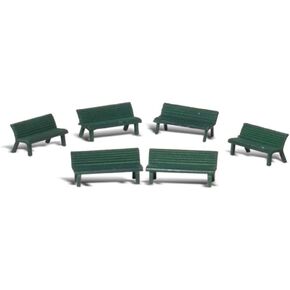 WOODLAND SCENICS A2181 Park Benches N WOOU2181
