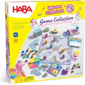 Haba Unicorn Glitterluck Cloud Stacking - لعبة لوحة تعاونية - ألعاب ممتعة للأطفال وألعاب يونيكورن التي تتراوح أعمارهم بين 4+ في ألمانيا