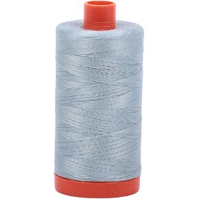 Aurifil Mako Cotton Thread Solid 50wt 1422yds Bright Grey Blue