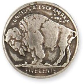 Tandy Leather Button Concho Buffalo 3/4 "(19 مم) 11330-03 in Kuwait