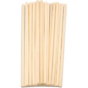 Perfect stix Mini Wooden dowels. 5.75 inches x 3/16. Pack of 200 Count