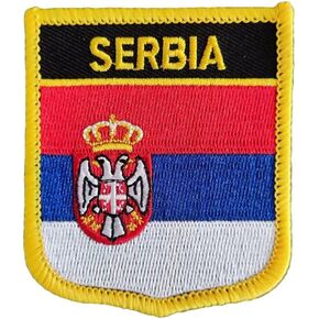 1 PCS（2.76x2.36 inch）Portugal Flag Patches Iron On or Sew On Embroidered Tactical Military National Portugal Patch (Portugal)