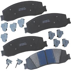 Bendix Premium SBM520 Semi-Metallic Front Brake Pads for Land Rover Discovery 1999-1994, Range Rover 1994-1990