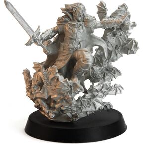 Stonehaven Vampire Lord Attacking by Tytantroll Miniature Figure (لألعاب حرب أعلى طاولة المقياس 28 مم) - صنع في الولايات المتحدة الأمريكية
