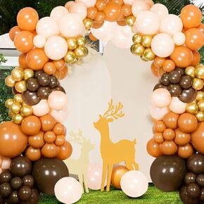 Video Game Balloon Arch Garland Kit - Black Green Brown Game Controller Mylar Balloons and Happy Birthday Banner for Video Game Birthday Decorations Balloon Arch kit for Pixel Theme Birthday Party