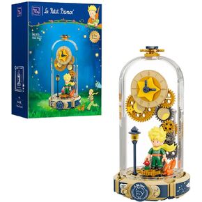 Le Petit Prince Time Travel Building Set, Creative Assembly Toy for Adults and Teens, Detailed Model of The Little Prince's Journey Through Time, Timeless Story Construction Blocks