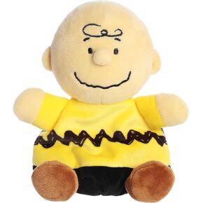 Aurora® Timeless Peanuts® Palm Pals™ Charlie Brown Stuffed Animal - Classic Characters - Lasting Memories - Multicolor 5 Inches